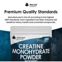 New Leaf Creatine Powder Micronised 350g